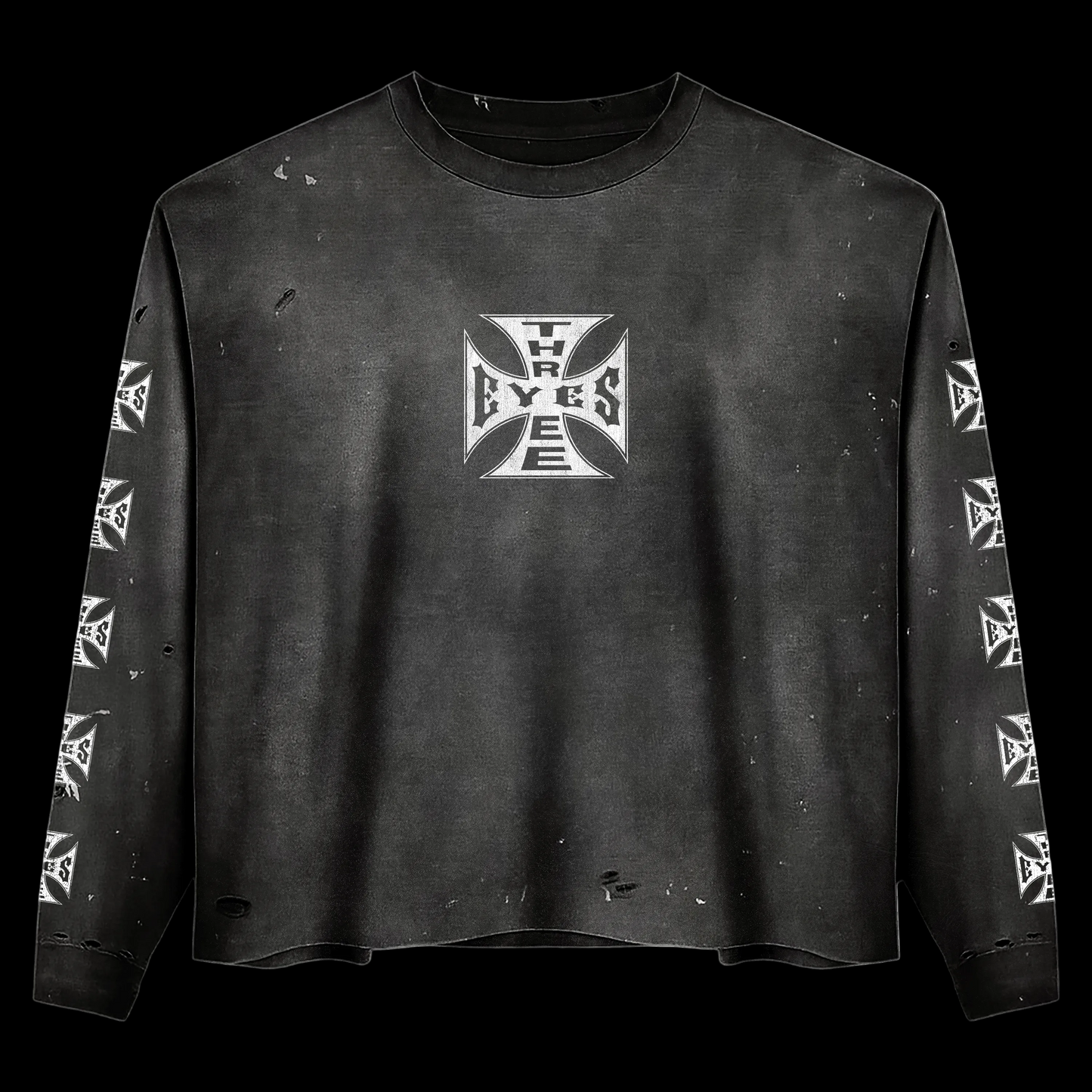 THREE EYES BIKER LONG SLEEVE